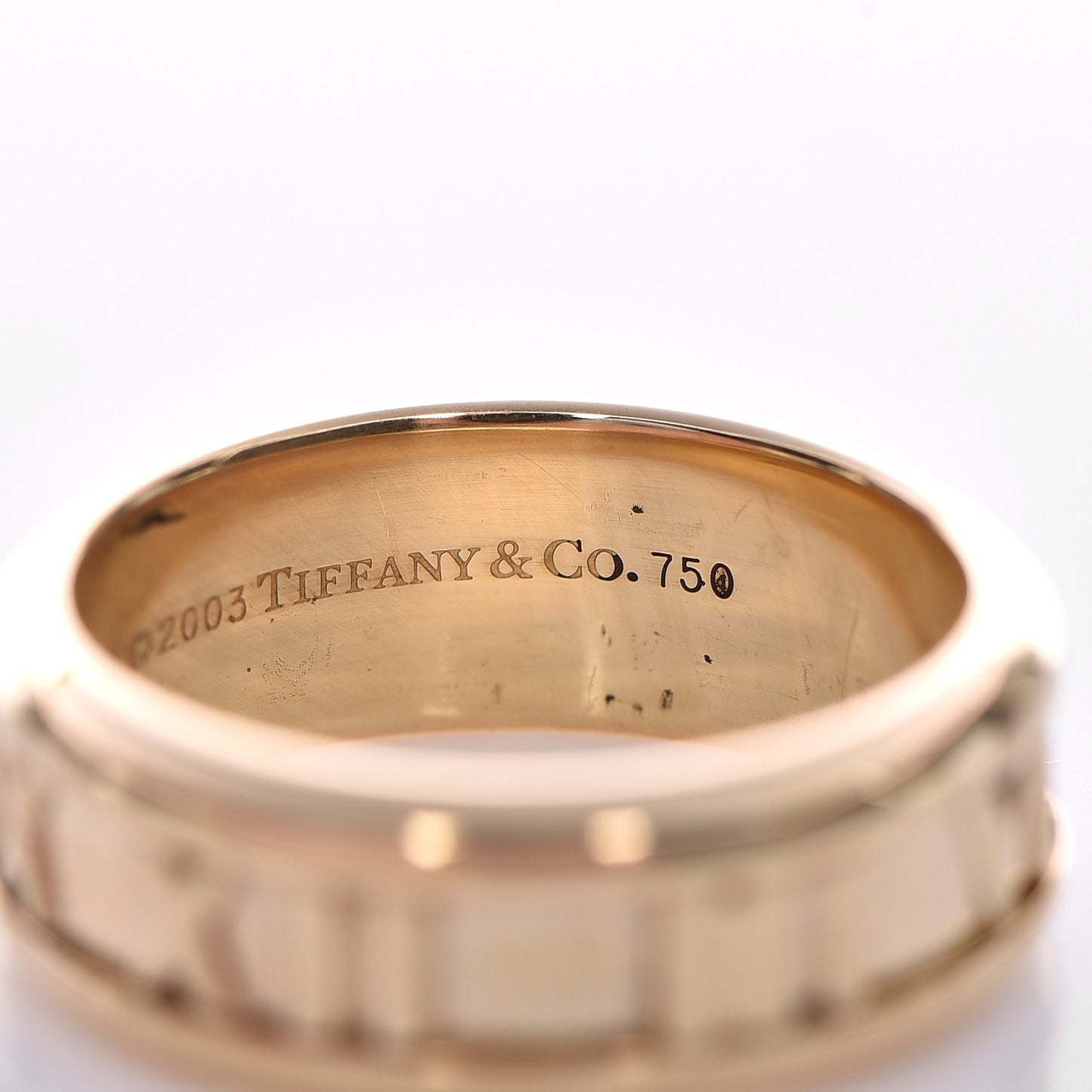 18K Yellow Gold Atlas Ring 5.75