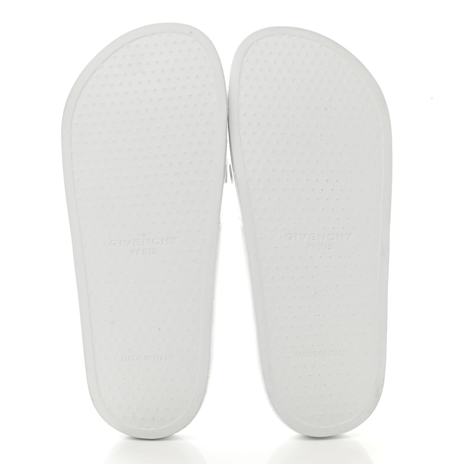 Givenchy Rubber Logo Pool Slide Sandals 38 White 5 of 9