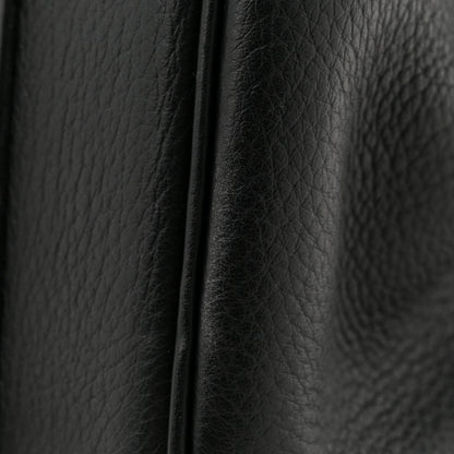 Hermes Taurillon Clemence Birkin 35 Black 13 of 15