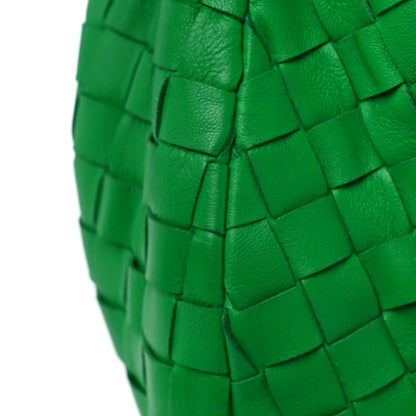 Bottega Veneta Nappa Intrecciato Teen Jodie Hobo Parakeet 9 of 9