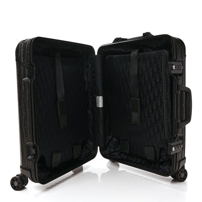 Christian Dior X RIMOWA Aluminum Gradient Cabin Luggage Black 4 of 14