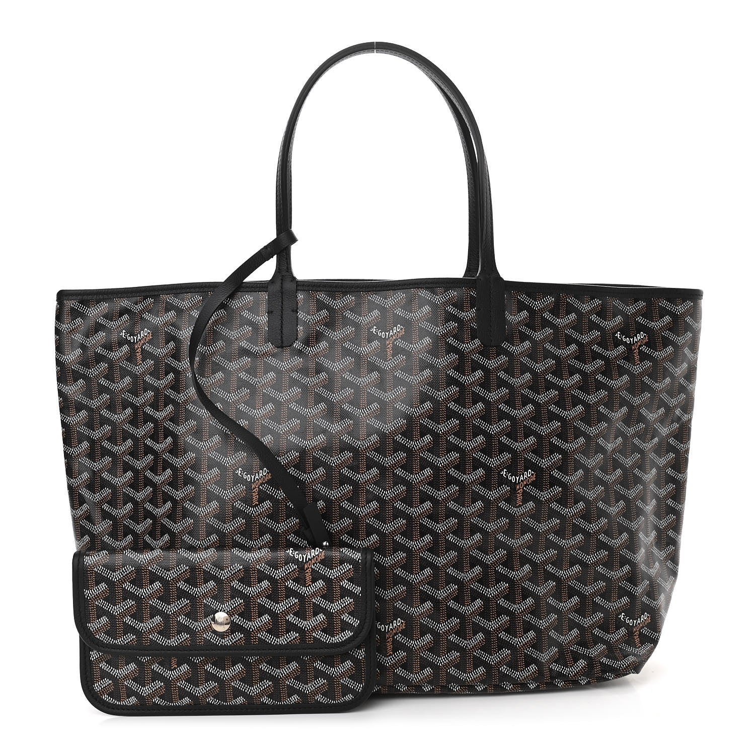 Goyard Goyardine Saint Louis PM Black 1 of 9