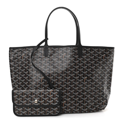Goyard Goyardine Saint Louis PM Black 1 of 9