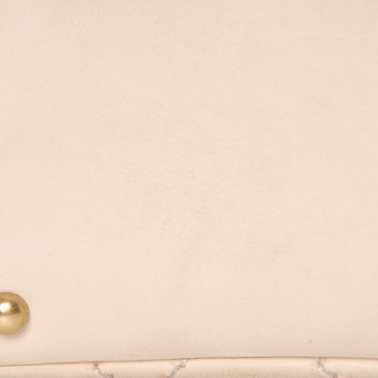 Chanel Calfskin Quilted Retro Chain Flap Beige 13 of 20