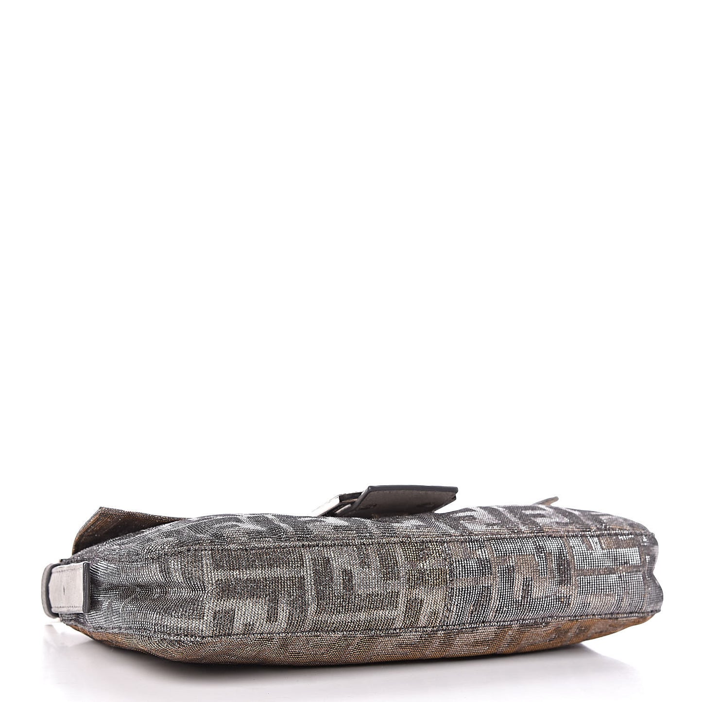 Metallic Lurex Zucca Vitello Baguette Oro Argento
