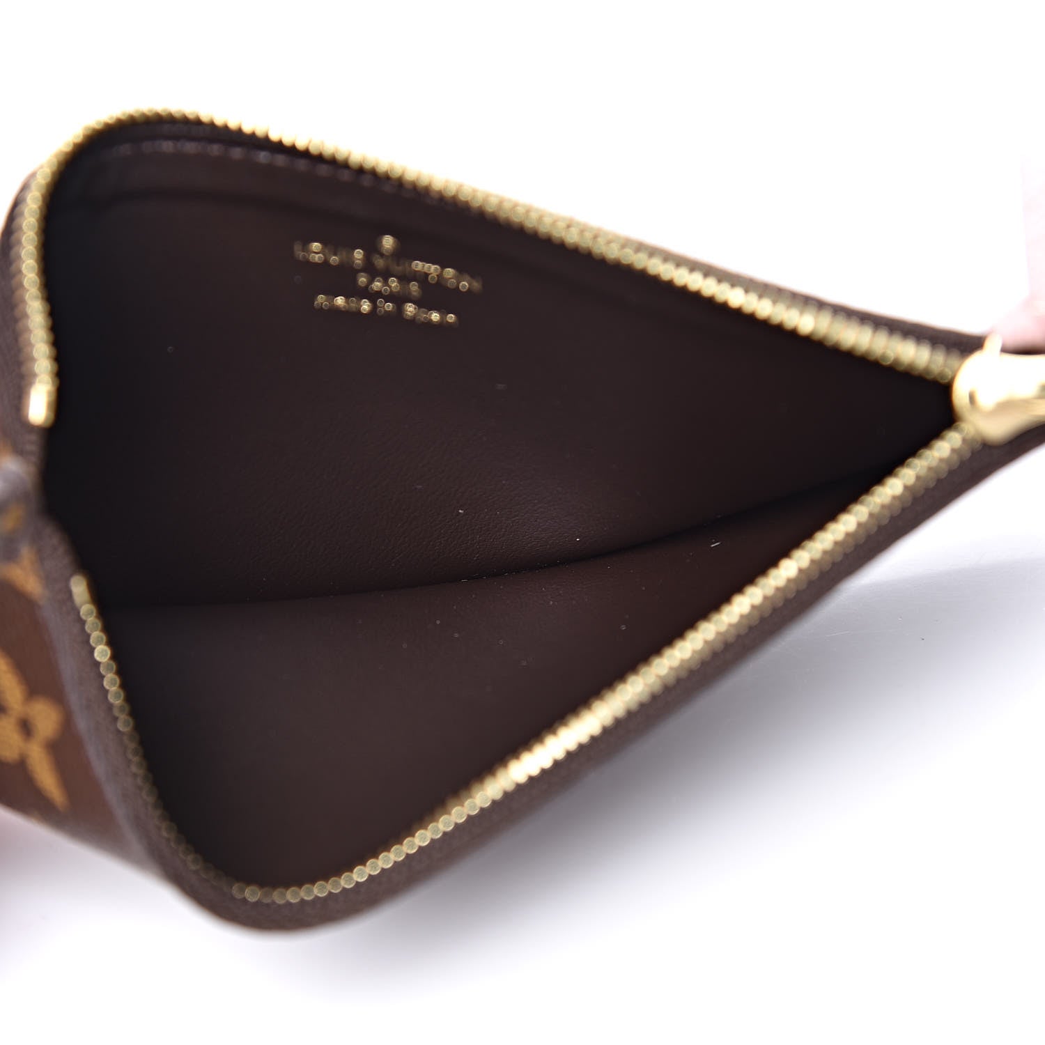 Louis Vuitton Monogram Josephine Wallet Zippered Insert Rose Ballerine 5 of 6