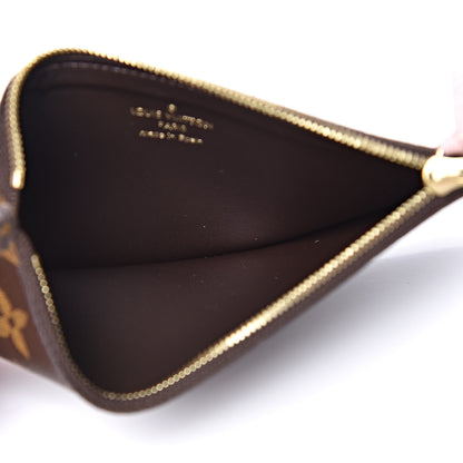 Louis Vuitton Monogram Josephine Wallet Zippered Insert Rose Ballerine 5 of 6