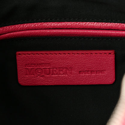 Alexander McQueen Calfskin Pony Hair De Manta Clutch Pink 6 of 9