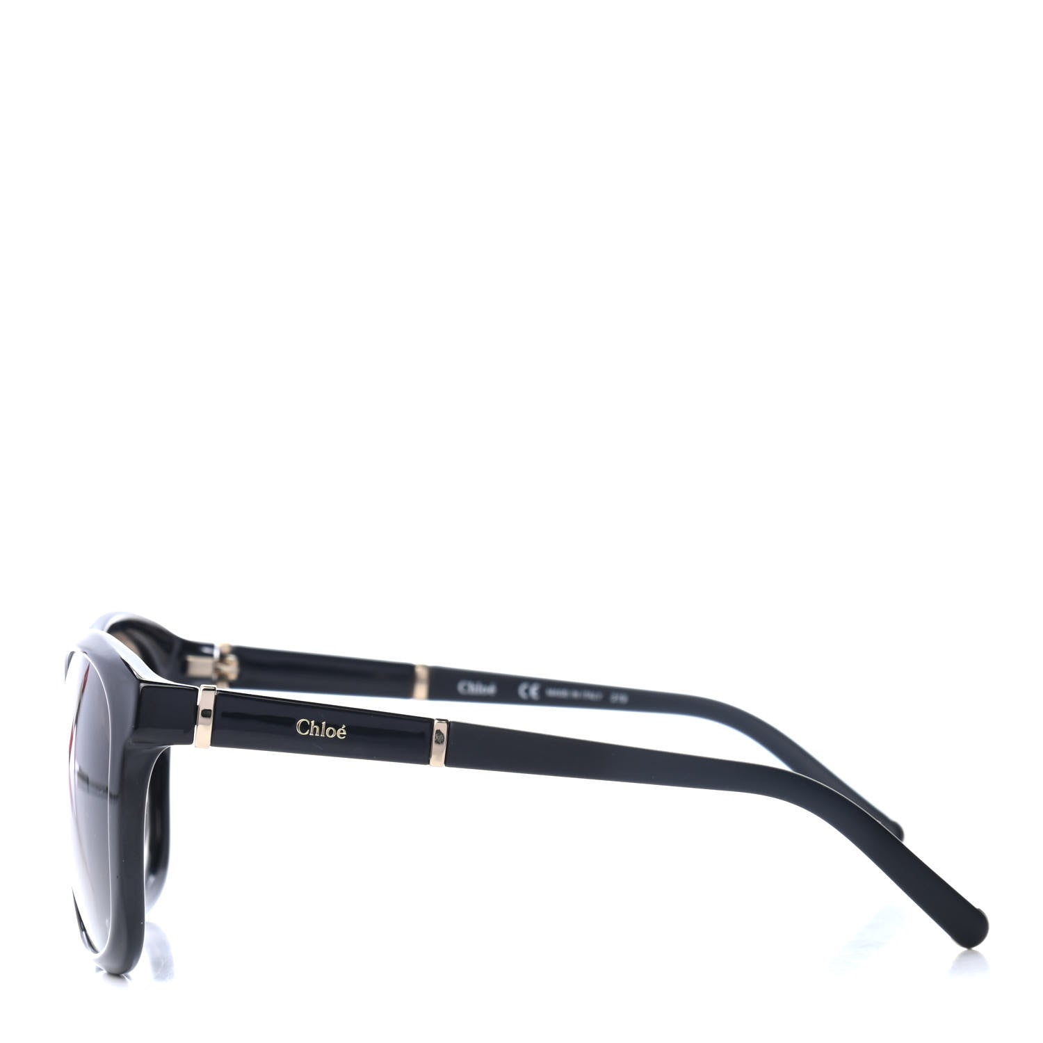 Chloe Acetate Cat Eye Sunglasses CE668SA Black 3 of 4