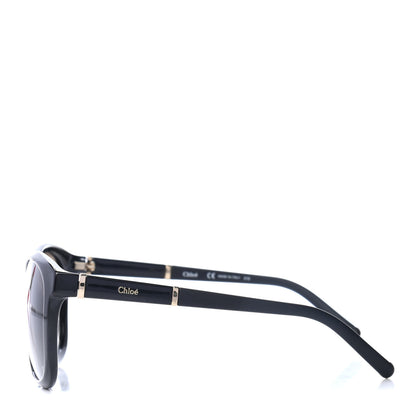 Chloe Acetate Cat Eye Sunglasses CE668SA Black 3 of 4
