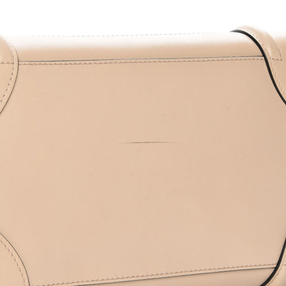 Celine Satin Calfskin Mini Bi-Color Luggage Powder Black 8 of 8