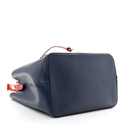Louis Vuitton Epi Neonoe Indigo Coquelicot 4 of 10