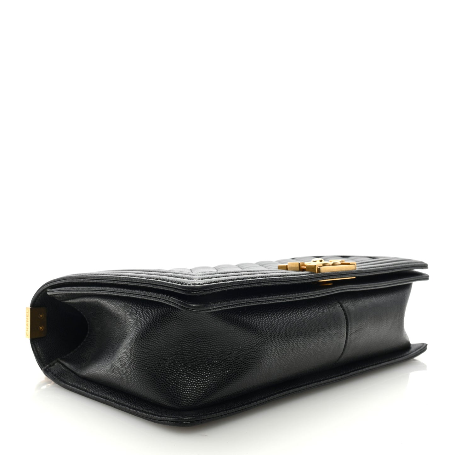 Caviar Quilted New Medium Boy Flap Black