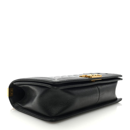 Chanel Caviar Quilted New Medium Boy Flap Black 4 of 10