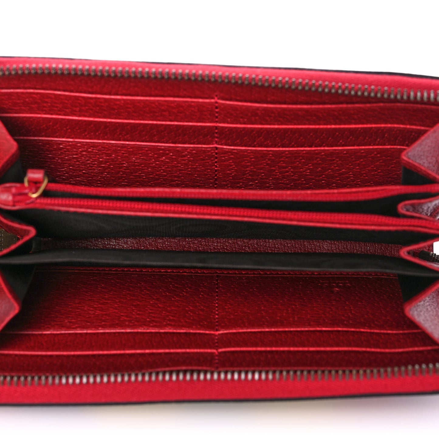 Canvas Marley Stripe Script Logo Gucci 100 Zip Around Wallet Multicolor
