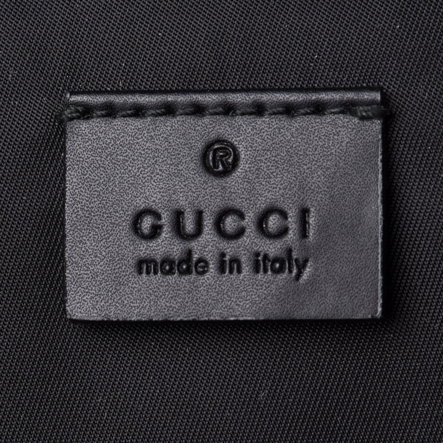 Gucci GG Supreme Monogram Web Belt Bag Black 6 of 9
