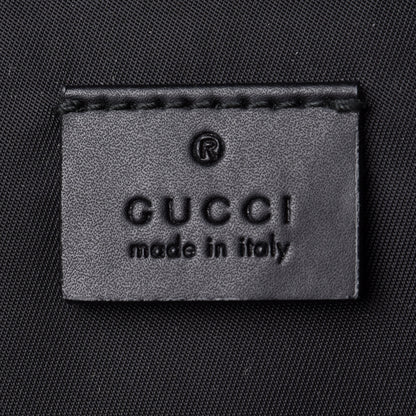 Gucci GG Supreme Monogram Web Belt Bag Black 6 of 9