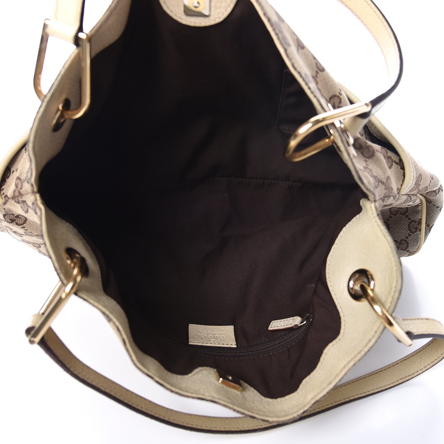 Gucci Monogram Medium Eclipse Shoulder Bag Off White 7 of 10