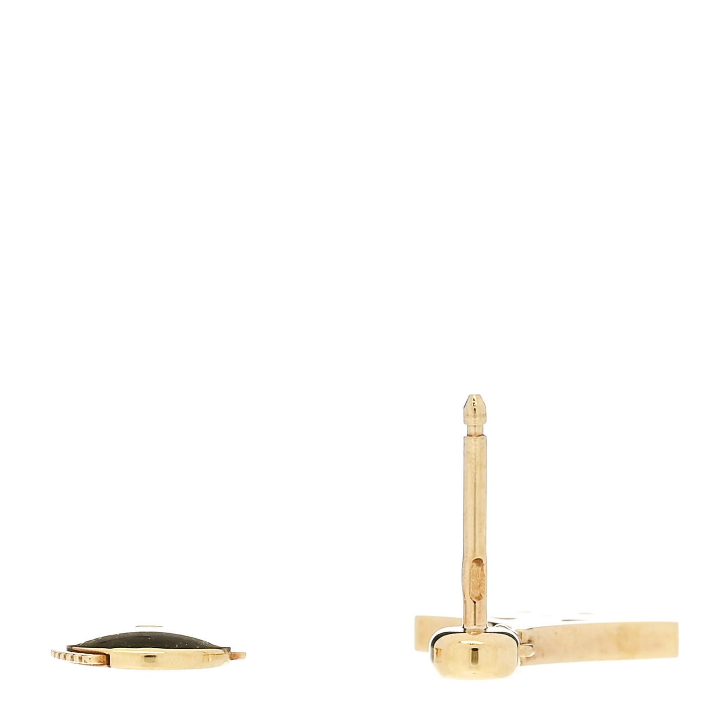 18K Yellow Gold Diamond Idylle Blossom Single Stud Earring