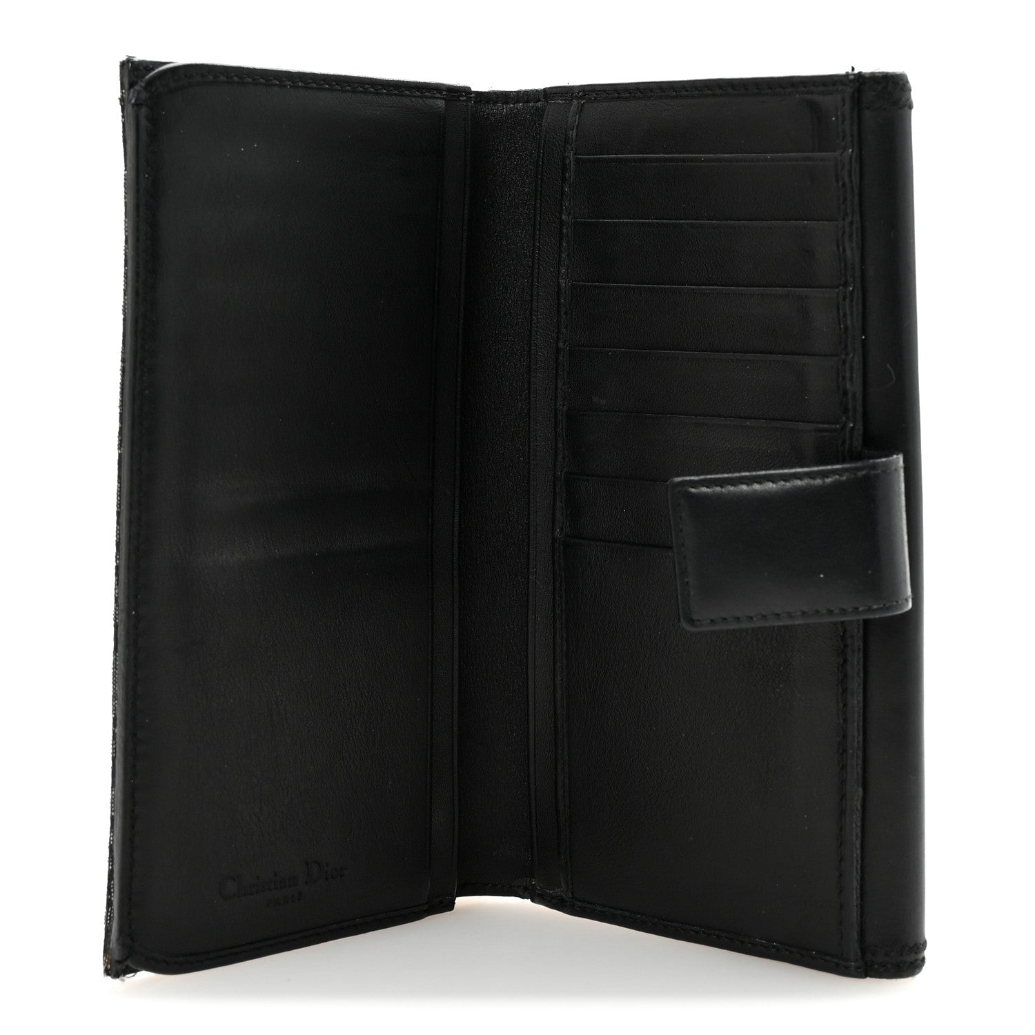 Christian Dior Monogram Horsebit Wallet Black 1764375 – FASHIONPHILE