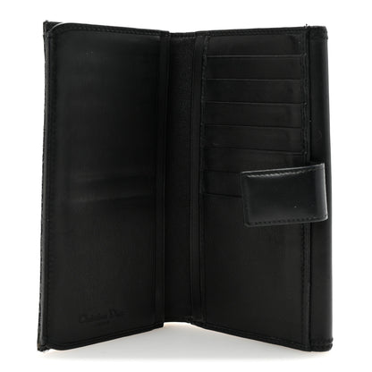 Christian Dior Monogram Horsebit Wallet Black 5 of 7