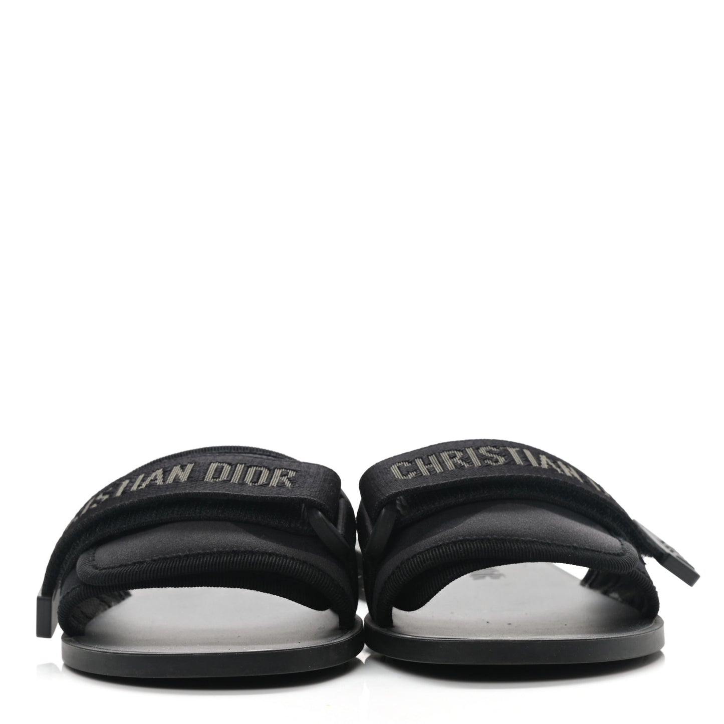 Technical Stretch Fabric Camouflage Dio(r)evolution Slide Sandals 37 Black Military