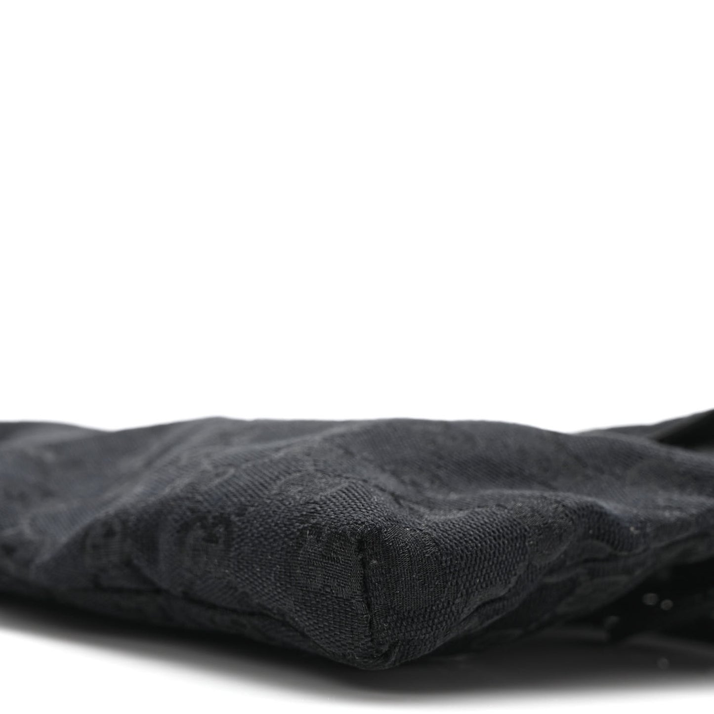 GG Monogram Double Pocket Belt Bag Black