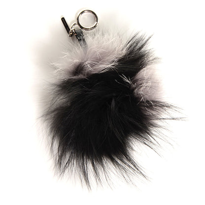 Fendi Mink Fur Diabloo Monster Bag Charm Mint 4 of 6