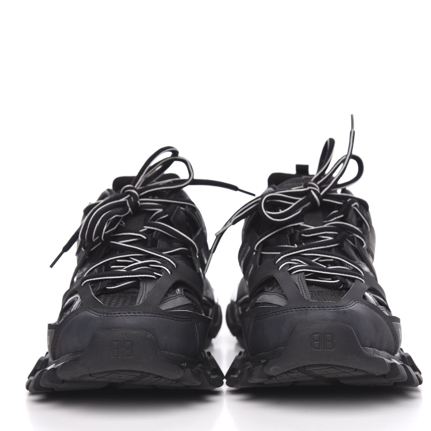 Balenciaga Mesh Nylon Track Sneakers 40 Black 2 of 7