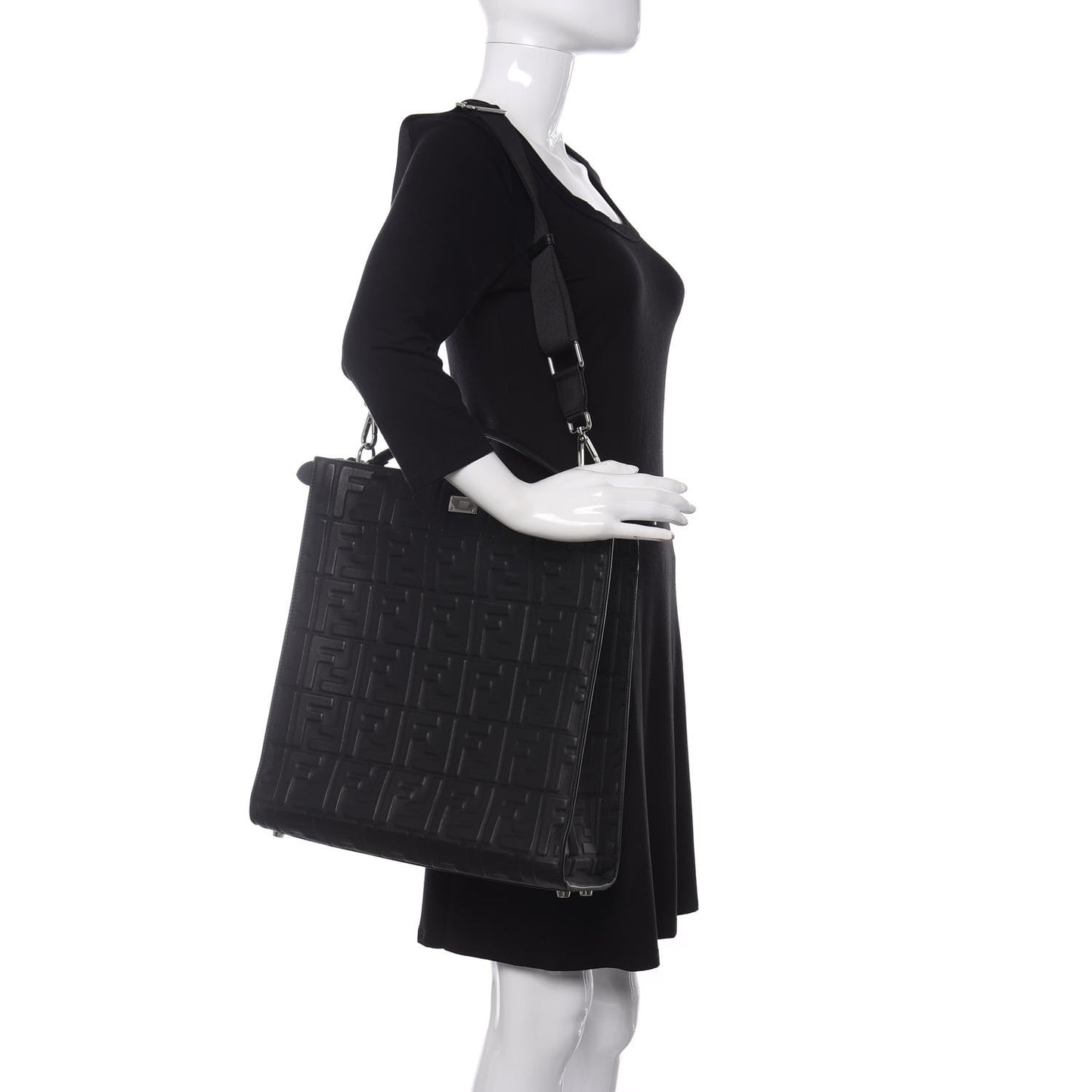 Nappa FF 1974 Embossed Peekaboo X-Lite Fit Black