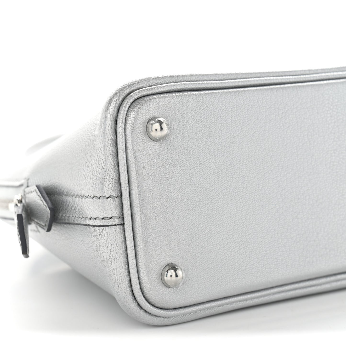 Metallic Chevre Chamkilight Mini 1923 Bolide Argent
