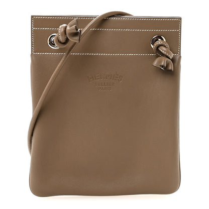 Hermes Milo Lambskin Swift Mini Aline Etoupe 1 of 10