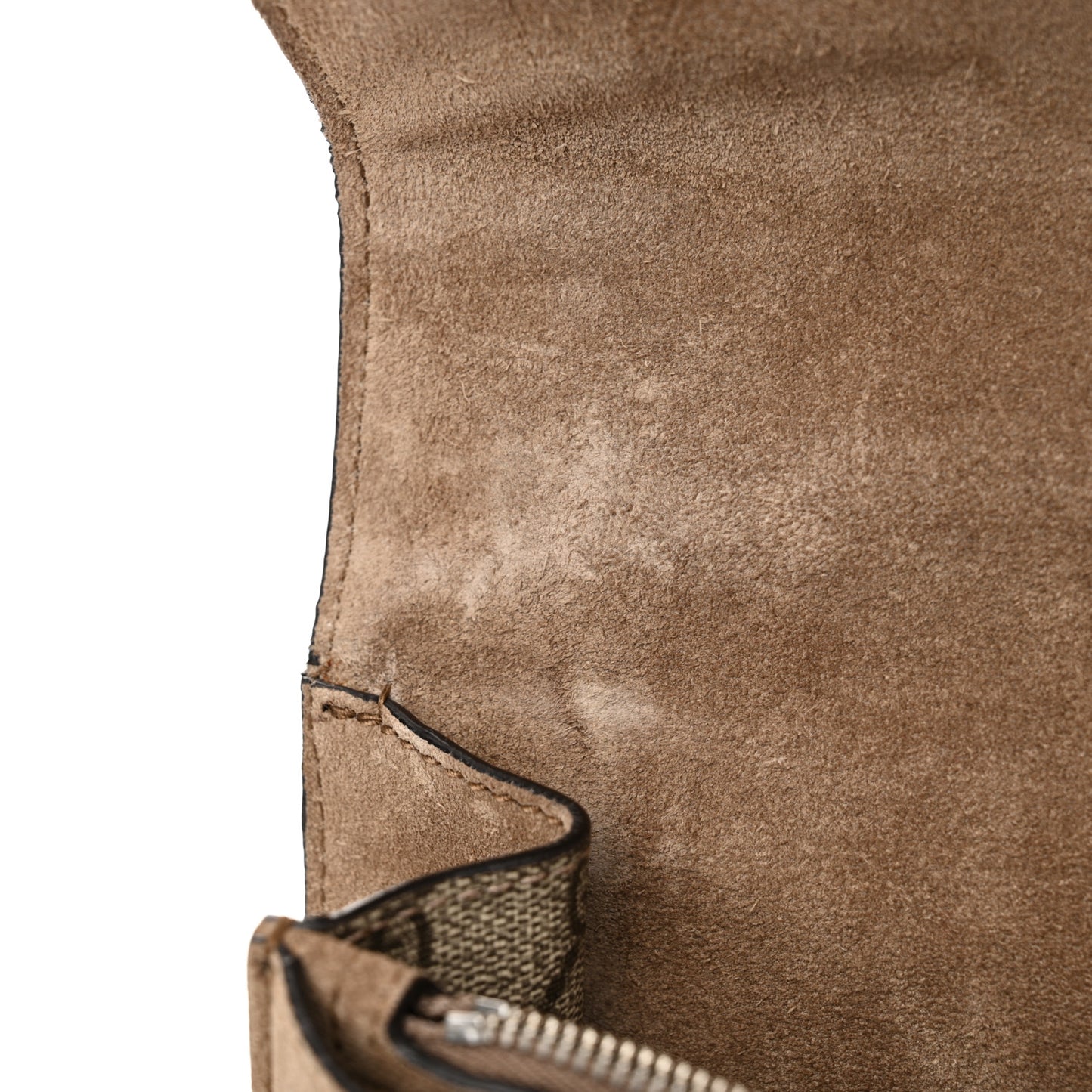 GG Supreme Monogram Medium Dionysus Shoulder Bag Taupe