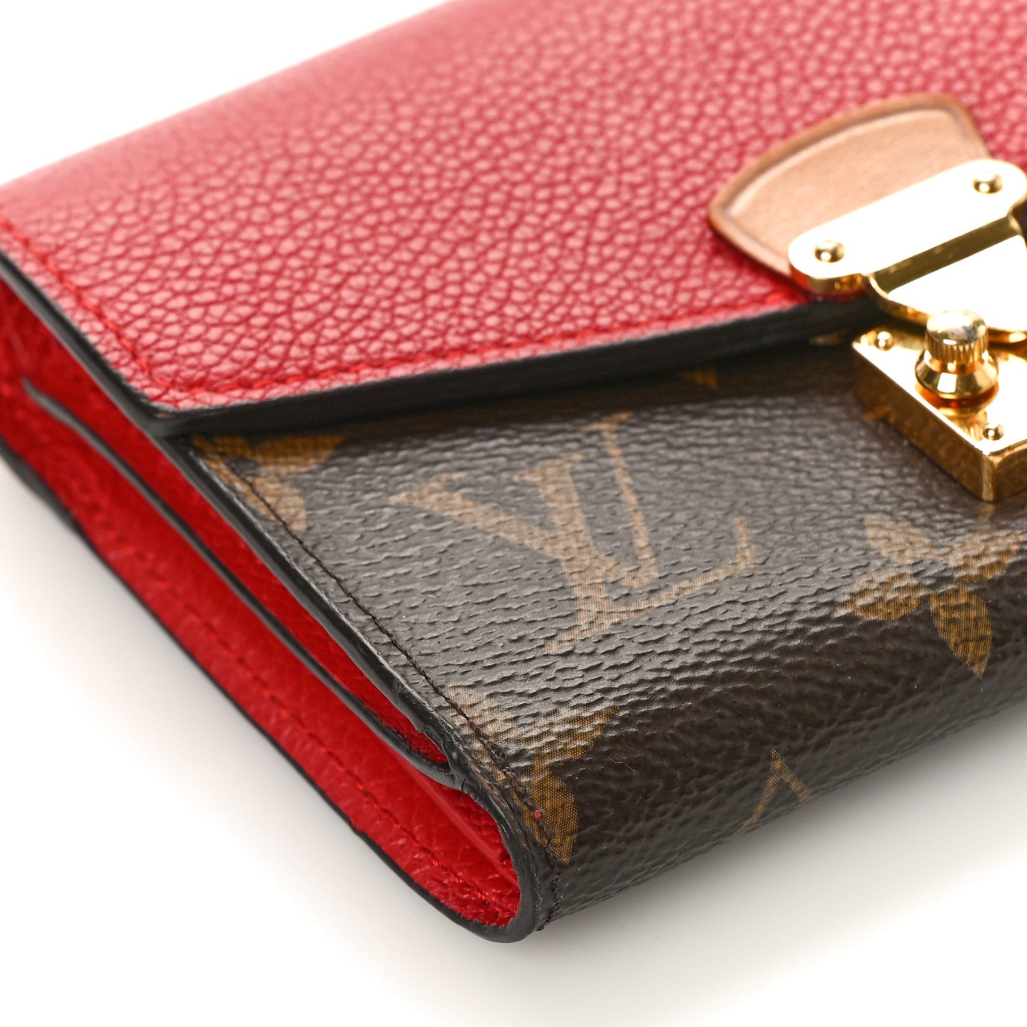 Louis Vuitton Monogram Pallas Compact Wallet NM Cherry 7 of 10