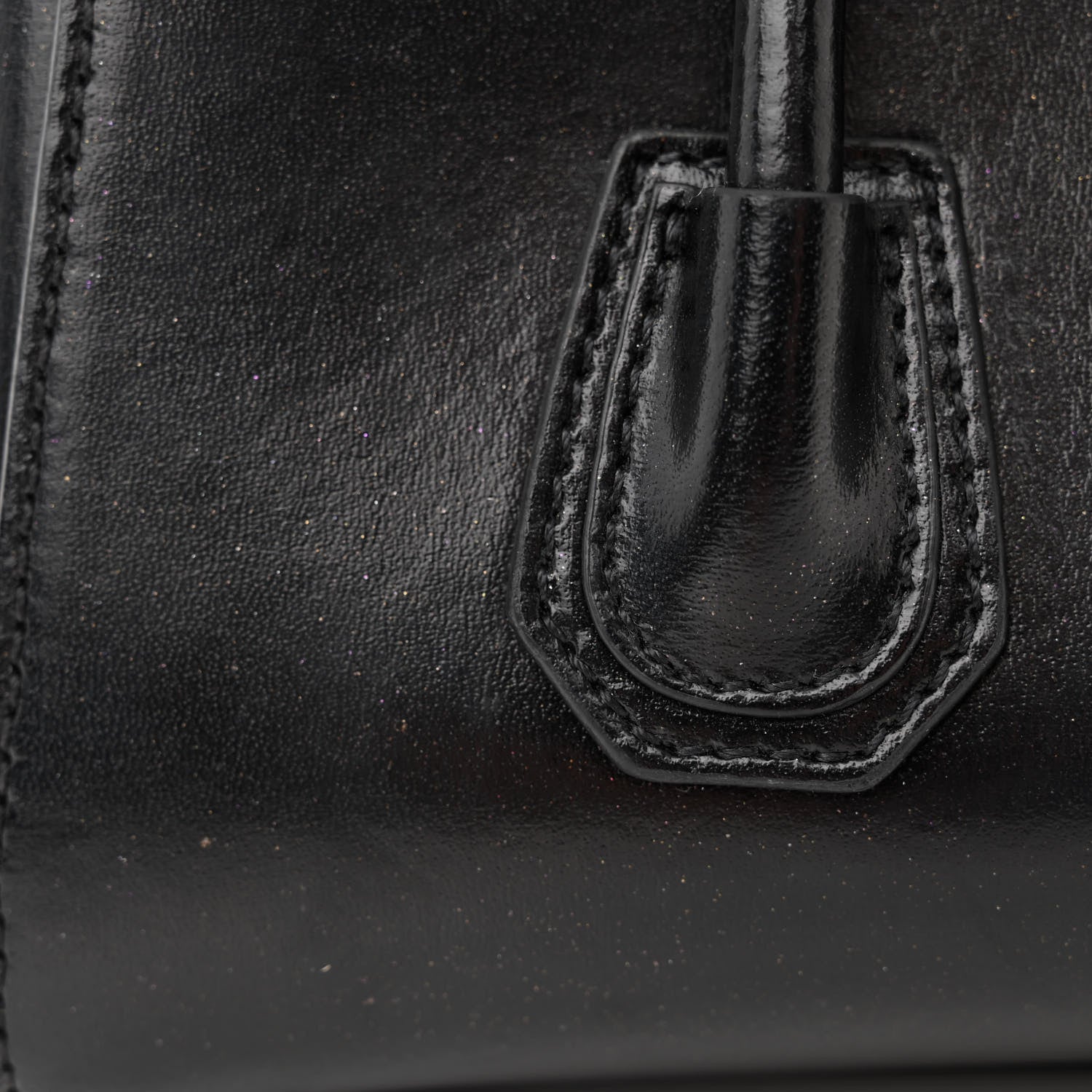 Givenchy Box Calfskin Mini Lock Antigona Shoulder Bag Black 16 of 21