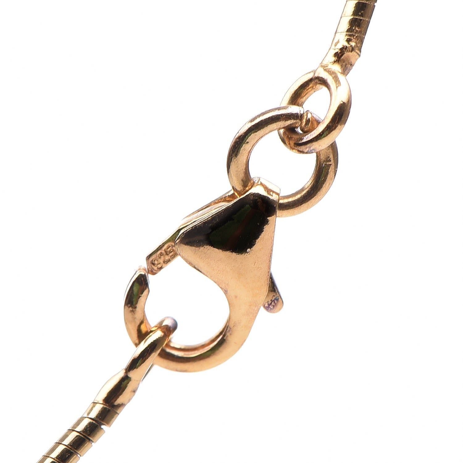 Hermes Lacquered Gold Pop H Pendant Necklace Turquoise 7 of 9