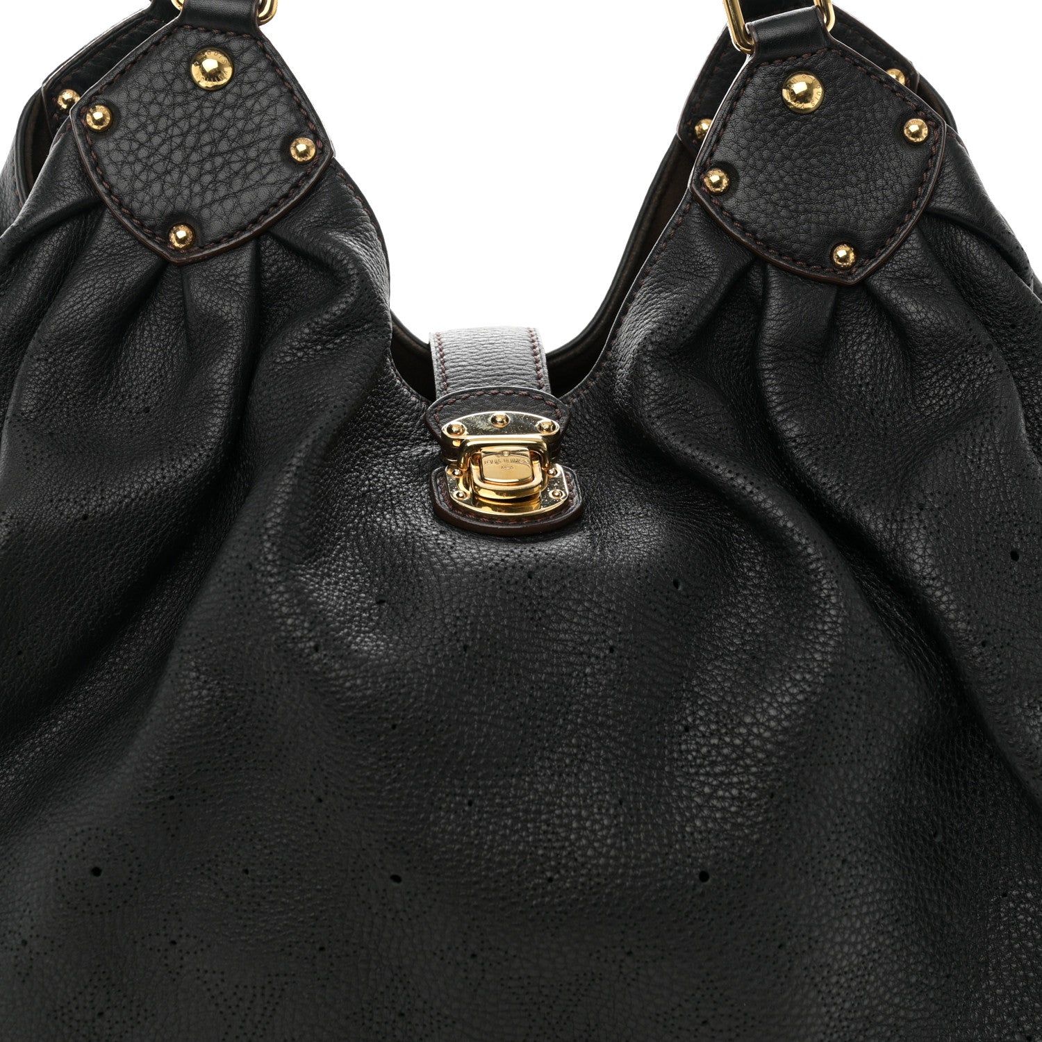 Louis Vuitton Mahina L Black 7 of 9
