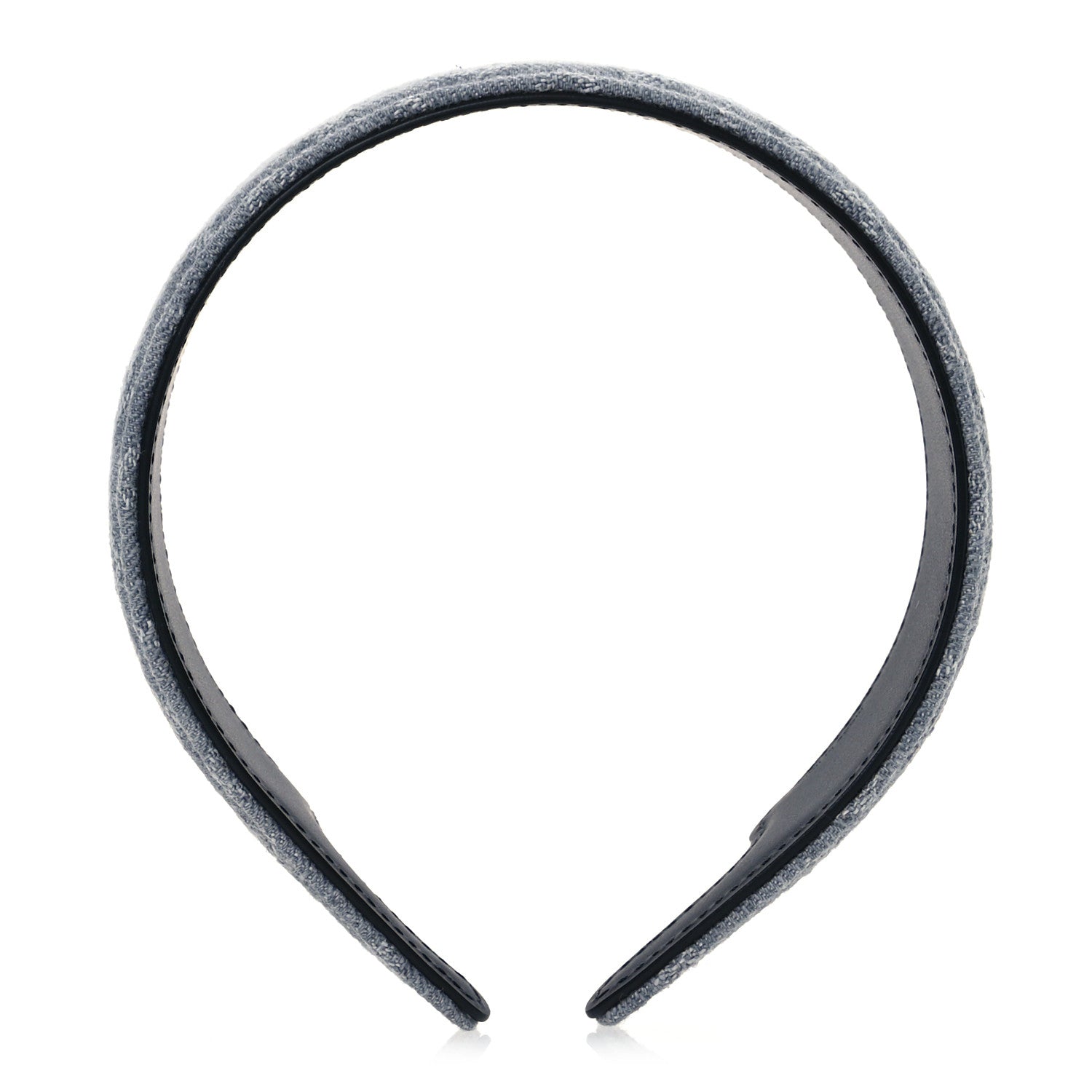 Louis Vuitton Monogram Denim Headband Washed Grey 1 of 7