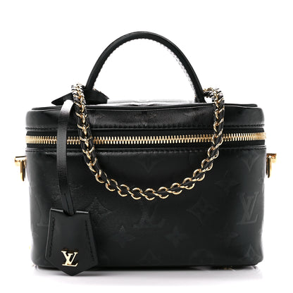 Louis Vuitton Monogram Ink Vanity PM Black 1 of 12