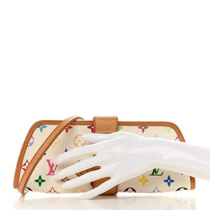 Louis Vuitton LOUIS VUITTON Monogram Multicolor Shirley White 2 of 8