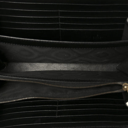 Gucci Calfskin Matelasse GG Marmont Chain Wallet Black 5 of 10