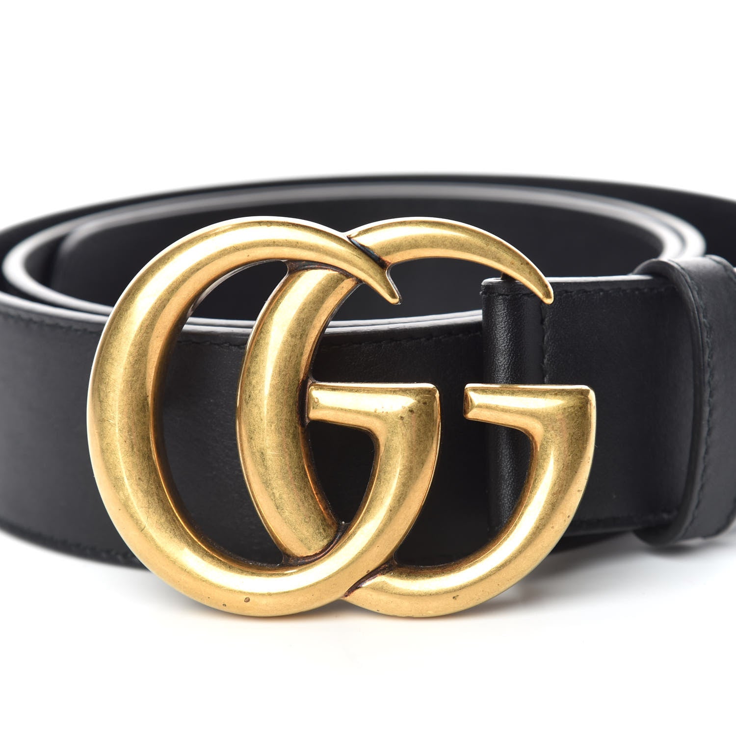 Gucci Calfskin Double G 40mm Belt 90 36 Black 5 of 5