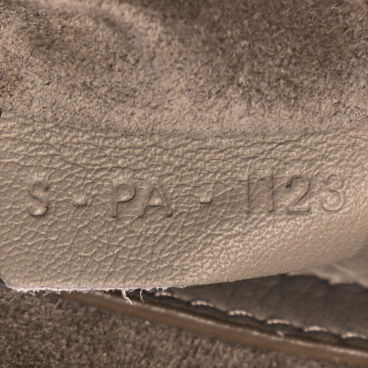 Supple Calfskin Medium Phantom Luggage Beige