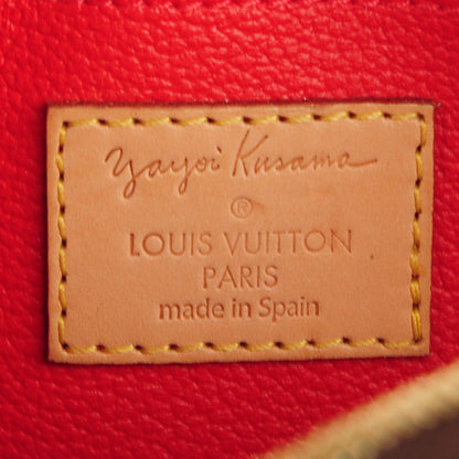 Louis Vuitton Monogram Kusama Pumpkin Dots Cosmetic Pouch Red 6 of 6