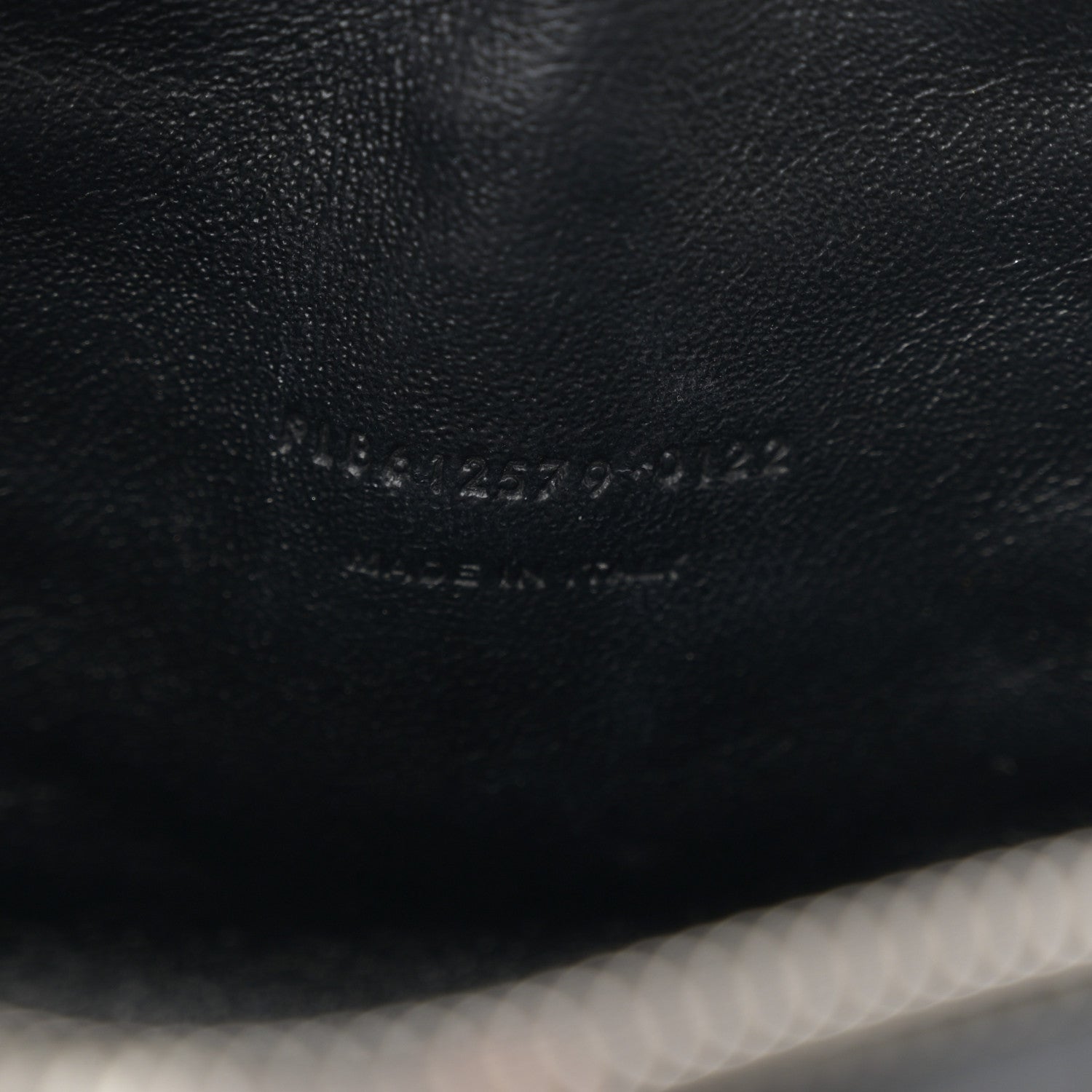 Saint Laurent Grain De Poudre Matelasse Monogram Mini Lou Camera Bag Black 6 of 10