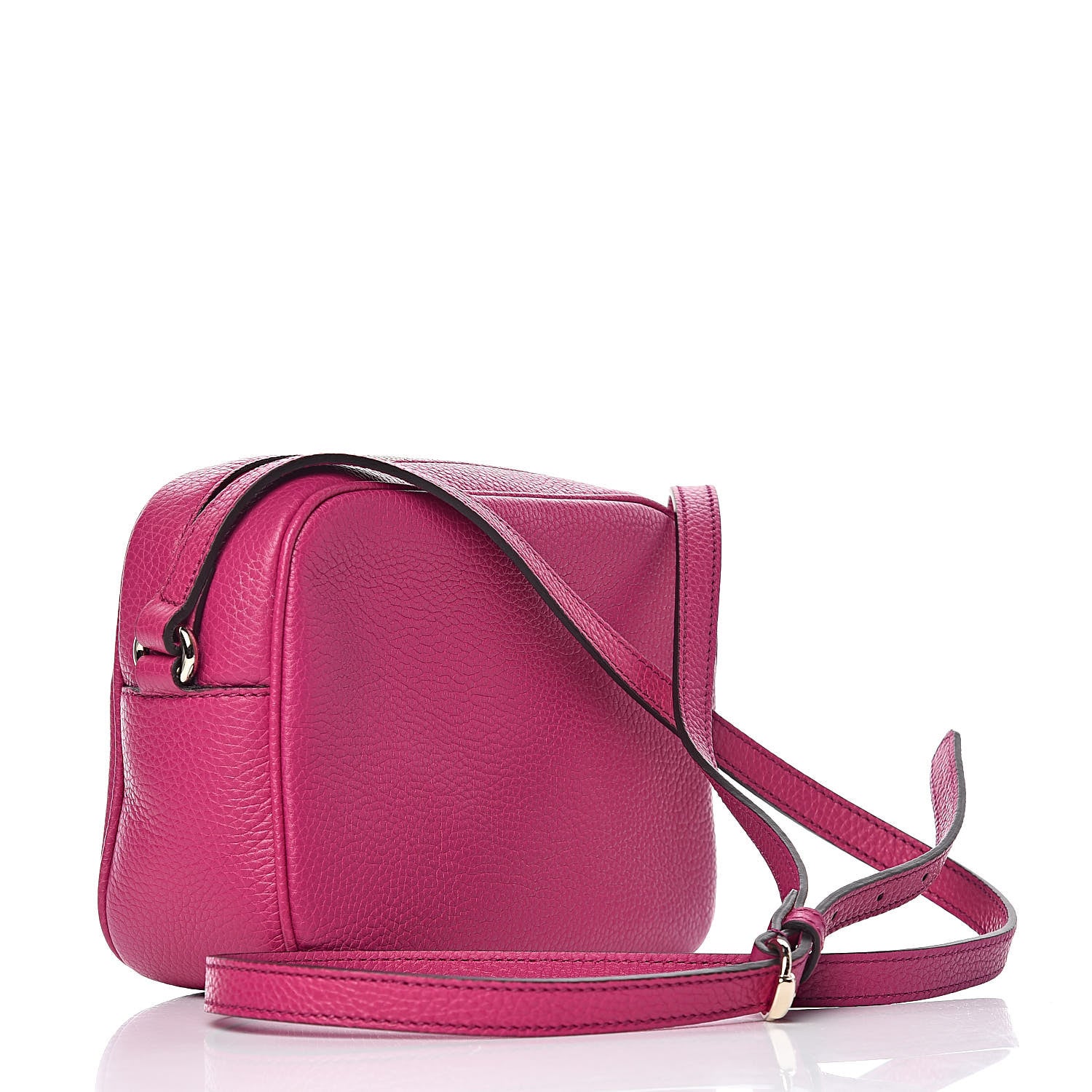 Gucci Cellarius Calfskin Small Soho Disco Bag Bright Bouganville 3 of 10