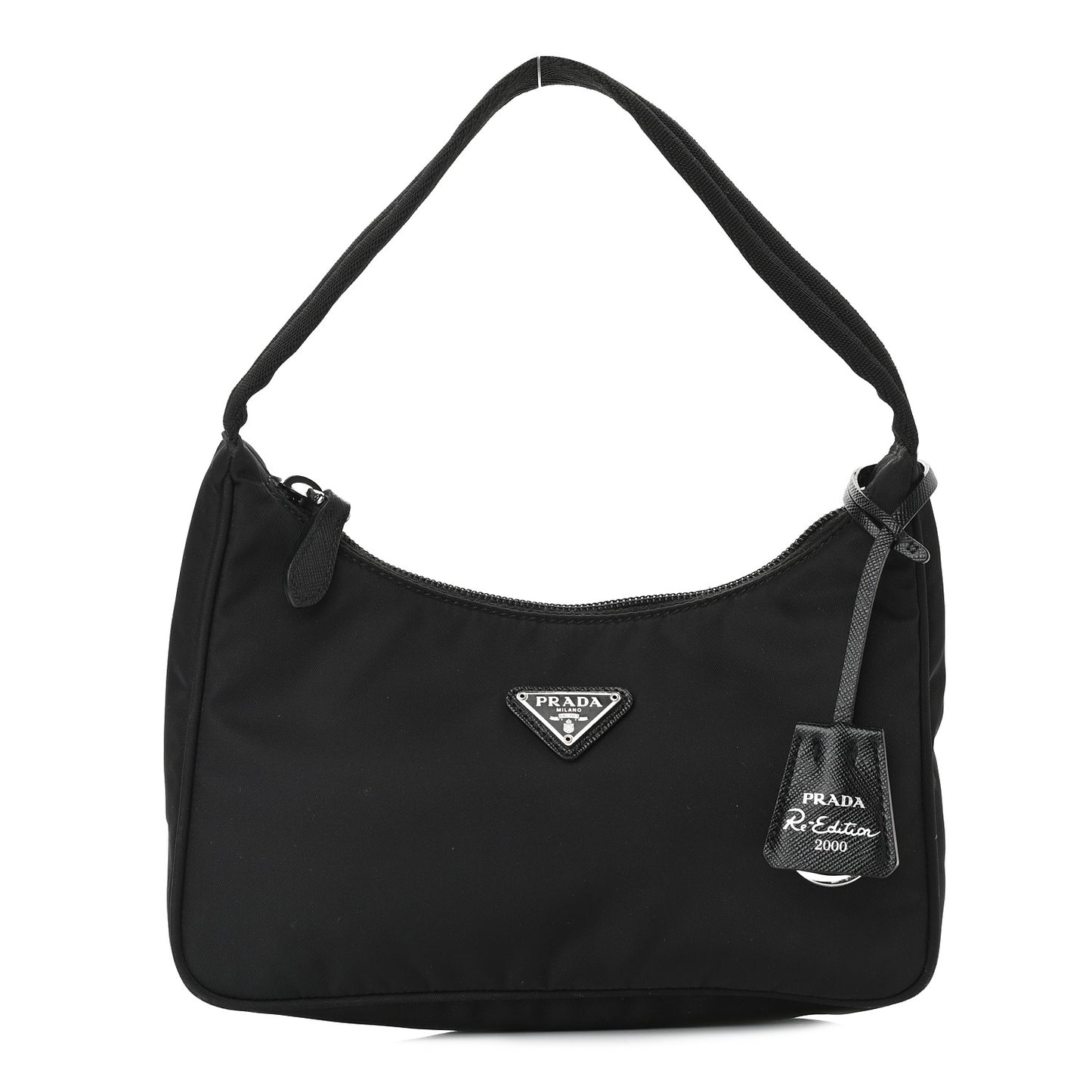 Tessuto Nylon Mini Re-Edition 2000 Bag Black
