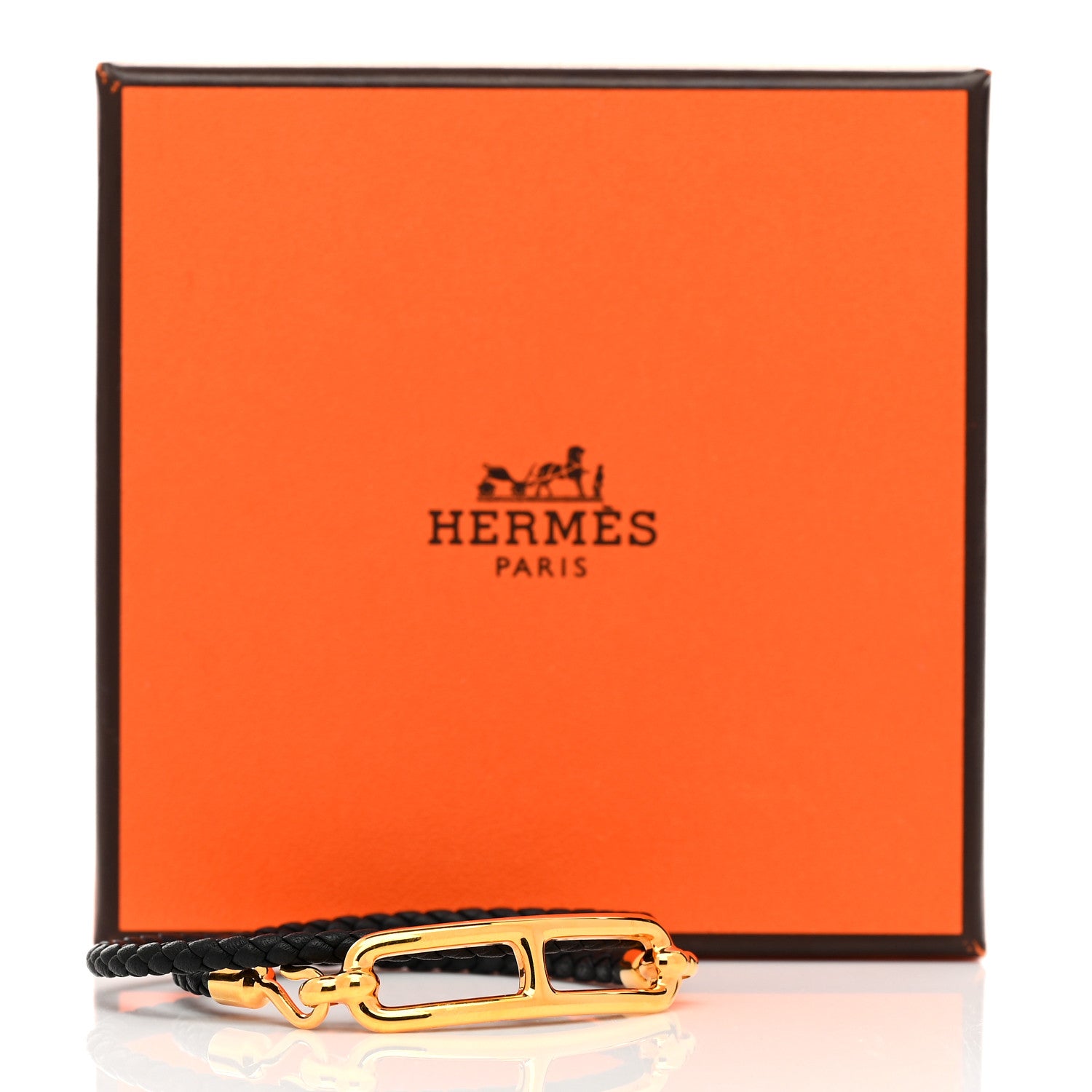 Hermes Swift Roulis Double Tour Bracelet Black 5 of 5