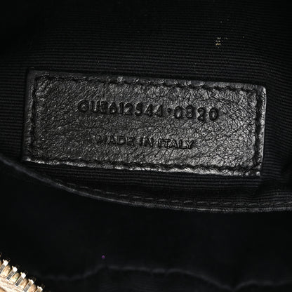 Saint Laurent Calfskin Matelasse Monogram Lou Camera Bag Dark Beige 7 of 19