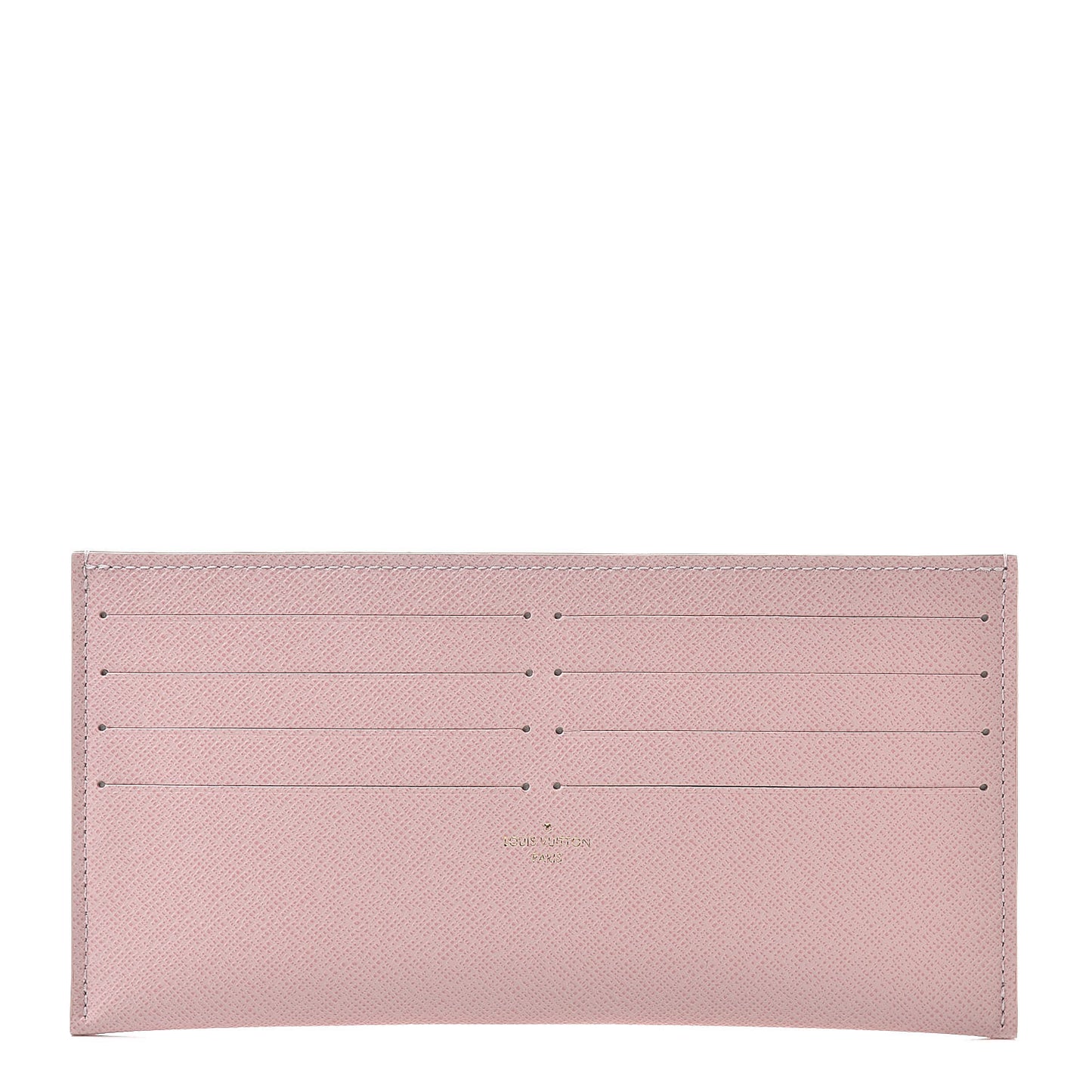 Calfskin Felicie Card Holder Insert Rose Ballerine